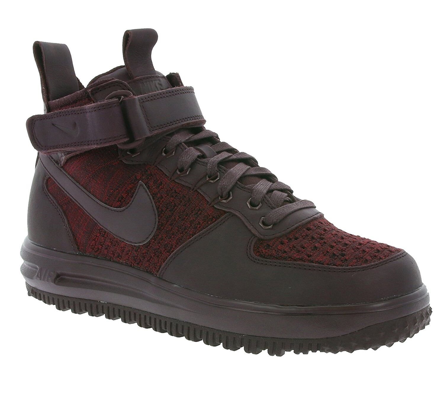 NIKE W LF1 Flyknit Workboot Women's Sneaker Burgundy 860558 600 SIZE 6 new