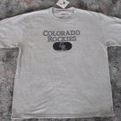 MAJESTIC COLORADO ROCKIES T SHIRT L LARGE LRG MLB NEW GREY NEW NWT GRAY