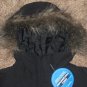 COLUMBIA WOMENS SMALL HOODED NEW JACKET GRINNELL GLACIER BLACK WINTER SKI S NEW