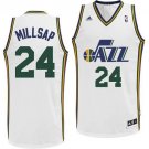 NEW ADIDAS UTAH JAZZ PAUL MILLSAP JERSEY XL SWINGMAN REV 30 ATLANTA HAWKS WHITE