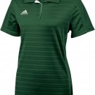 NEW adidas Climalite Select Womens LARGE L Training Polo Green ADISELECT 1892W