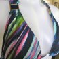 La Blanca Multicolored Abstract Printed Bikini Bottoms & TOP Swim Skirt Sz 8