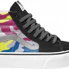 VANS SK8 HI PLATFORM 2 AFTER DARK CAMO SKATE SHOES SIZE MENS 6 WOMENS 7.5