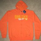 IDAHO STATE BENGALS HOODED SWEATSHIRT FOOTBALL XL ZIP UP ORANGE NCAA