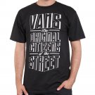 NEW VANS THE ORIGINAL CITIZENS OF THE STREET BLACK T SHIRT TOP M MD OFF THE WALL