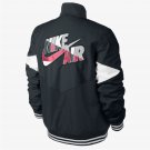 New Nike Men's Basketball Pivot Full Zip Jacket Black WHITE 588824 010 XL $200