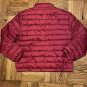 New True Religion Bleed True Logo Puffer Jacket Coat Mens XL Red $199 coat NWT