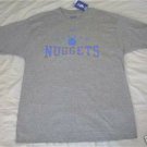 REEBOK DENVER NUGGETS T SHIRT JERSEY L LARGE LRG LG NEW NBA NBA FREE US SHIPPING