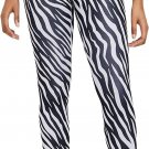 Nike One Leggings Women Black White Icon Class Mid Rise 7/8 Zebra Print DN4672