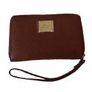Lauren Ralph Lauren Woman's Leather Zip-Around Tech Wristlet/Wallet