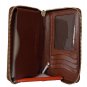 Lauren Ralph Lauren Woman's Leather Zip-Around Tech Wristlet/Wallet