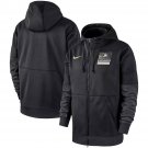 Mens M MED Nike Army Black Knights Sideline Full-Zip Performance Hoodie CQ5488