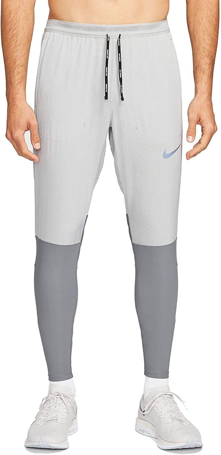 Nike Swift Running/Training Pants Men's Sz M OR 4XL Light Smoke Grey CU5493-077