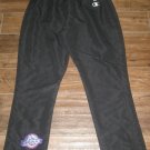 NBA CHAMPION UTAH JAZZ GAME USED WORN PANTS 44" 40" JERSEY BLACK BLANK UNIFORM