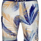 Vans Board Shorts MIXED SCALLOP Shorts SWIM SUIT HOT SURF Blue 36 new nwt