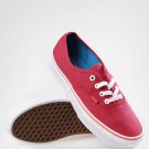 VANS AUTHENTIC LOLLIPOP NEON CORAL RED ORANGE SHOES MENS 9.5 WOMENS 11 27.5 CM