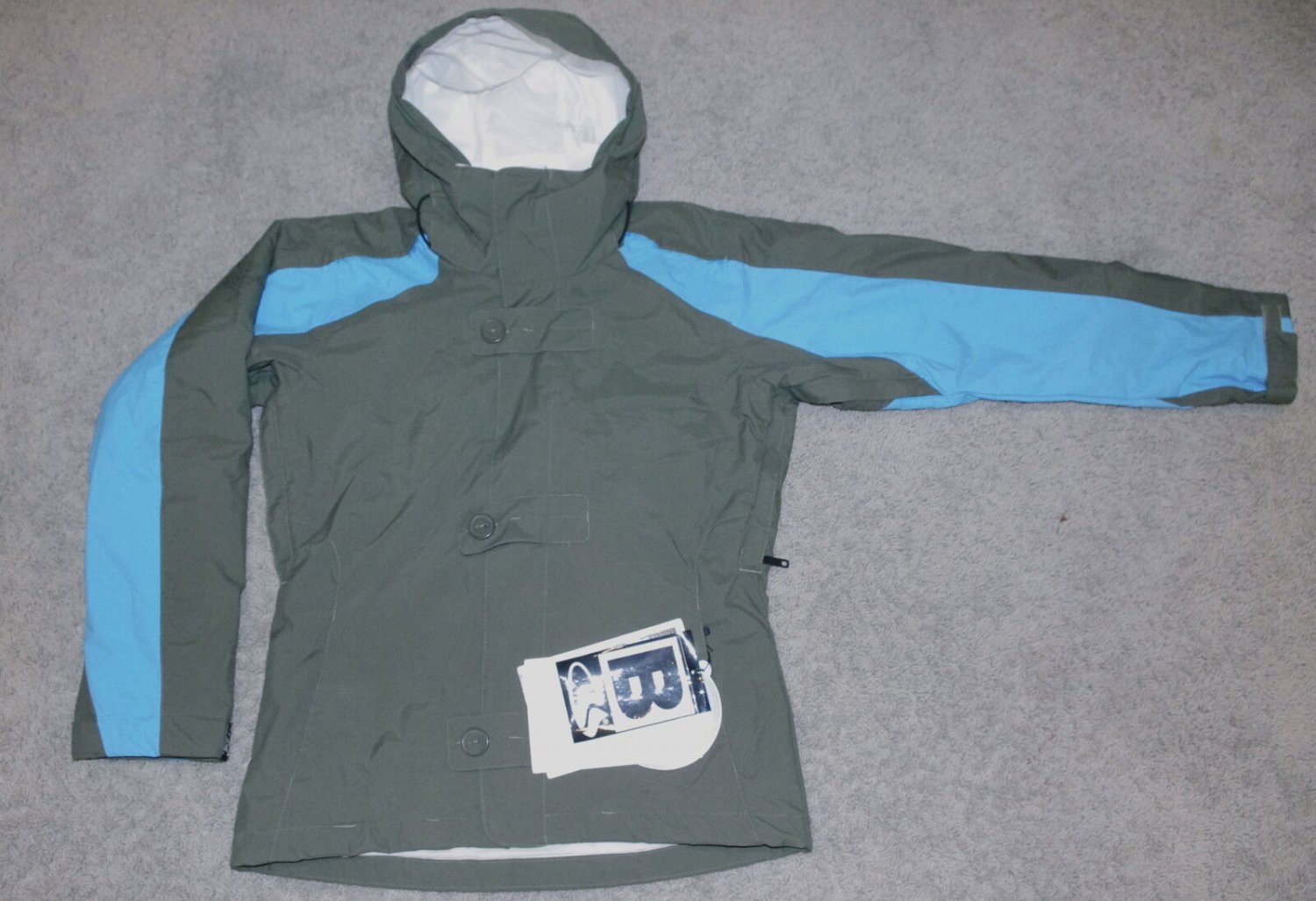NEW BONFIRE GOLD JACKET Womens Snowboard Ski $169 SMALL S SM NWT CARGO ICE PLAIN