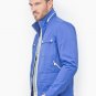 ANDREW MARC NEW YORK CHASE JACKET COAT BLUE CITY RAIN COLLECTION MM3AC272 $175