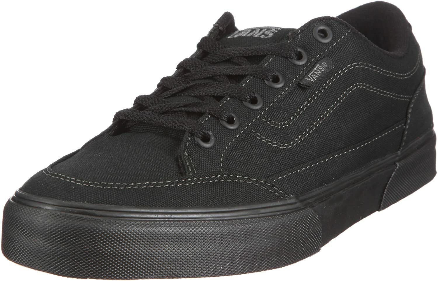 VANS BEARCAT CANVAS BLACK SKATE SHOES MENS 10.5 NEW FAST DISCONTINUED