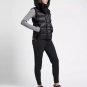 Women's Nike Sportswear NSW Down Fill Hooded Vest Sz L 809549 010 Jordan $185.00