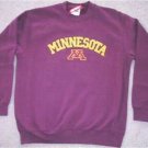 NEW MINNESOTA GOLDEN GOPHERS SWEATSHIRT LARGE L NWT LRG SWEATER NCAA MAROON
