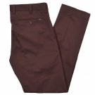 NEW Polo Ralph Lauren Chino Classic FIT FLAT FRONT Pants 30-40 RED WINE PLUM