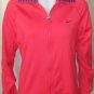 NIKE LADIES SAMPLE FULL ZIP RUNNING TOP SHIRT LARGE LG LRG 424160 WOMENS PINK