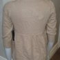 WOMENS BCBG MAX AZRIA KNIT SWEATER SAND BROWN $160 EMPIRE WAIST 3/4 SLEEVE M MD