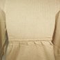WOMENS BCBG MAX AZRIA KNIT SWEATER SAND BROWN $160 EMPIRE WAIST 3/4 SLEEVE M MD