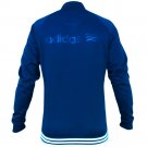 Adidas ClimaLite Warm PERFORMANCE FULL Zip Training Top FZ GOLF M MEDIUM MD BLUE