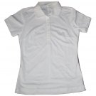 New Nike Tech Pique Golf Polo Shirt White Tennis 635388 100 Women's S SMALL $50
