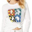 Vans Womens Harry Potter Hogwarts LONG SLEEVE Crew T SHIRT VN0A47UG S NEW