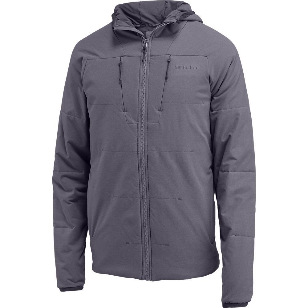 New Merrell Unbound Insulated Jacket Ashpalt Mens Medium Med M