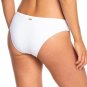 NEW WOMENS Roxy Tidal Times Regular BIKINI Swim Bottoms Bright White SZ M L