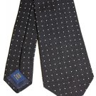 New Polo Ralph Lauren Men's Polka Dot Neck Tie BLACK $125 100% Silk