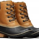 Women's Shoes 5.5 Sorel SLIMPACK II LACE Winter Boots 1702251286 ELK BLACK TAN