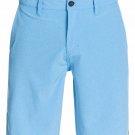 Quiksilver AMPHIBIANS DUCK DIVE MENS HEATHER BLUE HYBRID WALK SHORT MEDITERANIAN