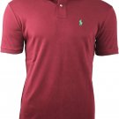 Polo Ralph Lauren Men's Short Sleeve Medium Fit Soft Touch Shirt Wine new S L