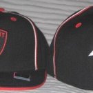 ATLANTA FALCONS REEBOK HAT NEW FITTED 7 1/2 CAP LID EQUIPMENT NFL BLACK