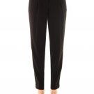 DKNY URBAN ESSENTIALS Black Tux Stripe Tailored Trousers $295 WOMENS SZ 10P BLK