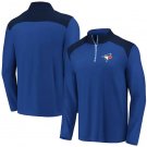 NEW FANATICS MLB Toronto Blue Jays 1/4 ZIP SHIRT TOP Jersey Men's Size 3XL XXXL