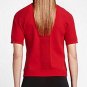 NIKE TECH KNIT TOP WOMEN'S TOP Training T-Shirt 728679 RED NEW TOP SMALL S
