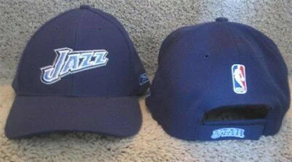 NEW REEBOK UTAH JAZZ HAT CAP LID ONE SIZE BASKETBALL