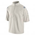NIKE GOLF MENS S/S WIND JACKET STRETCH WINDWEAR 1/2 Zip Top PULLOVER MEDIUM MED