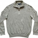Polo Ralph Lauren Men's Textured 1/2 Zip Pima Cotton Mock Neck Pullover Sweater