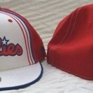 NEW ERA PHILADELPHIA PHILLIES FITTED HAT CAP 7 5/8 RED 59/50 ALTERNATE