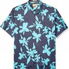 Quiksilver Mens Waikiki Nights Button Down WATERMAN COLLECTION REGULAR FIT Shirt