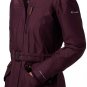 Columbia Women's Carson Pass II Jacket Thermal Reflective Warmth Black Cherry