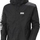 NEW Helly-Hansen Men's Ervik Jacket BLACK SMALL S 64032 992 NEW SAILING TECH NWT