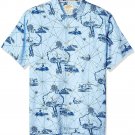 Quiksilver Mens FINDING WAVES Button Down WATERMAN COLLECTION REGULAR FIT Shirt